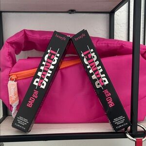 Benefit BADgal BANG! Mascara with Bright Pink Bag two mascaras!!